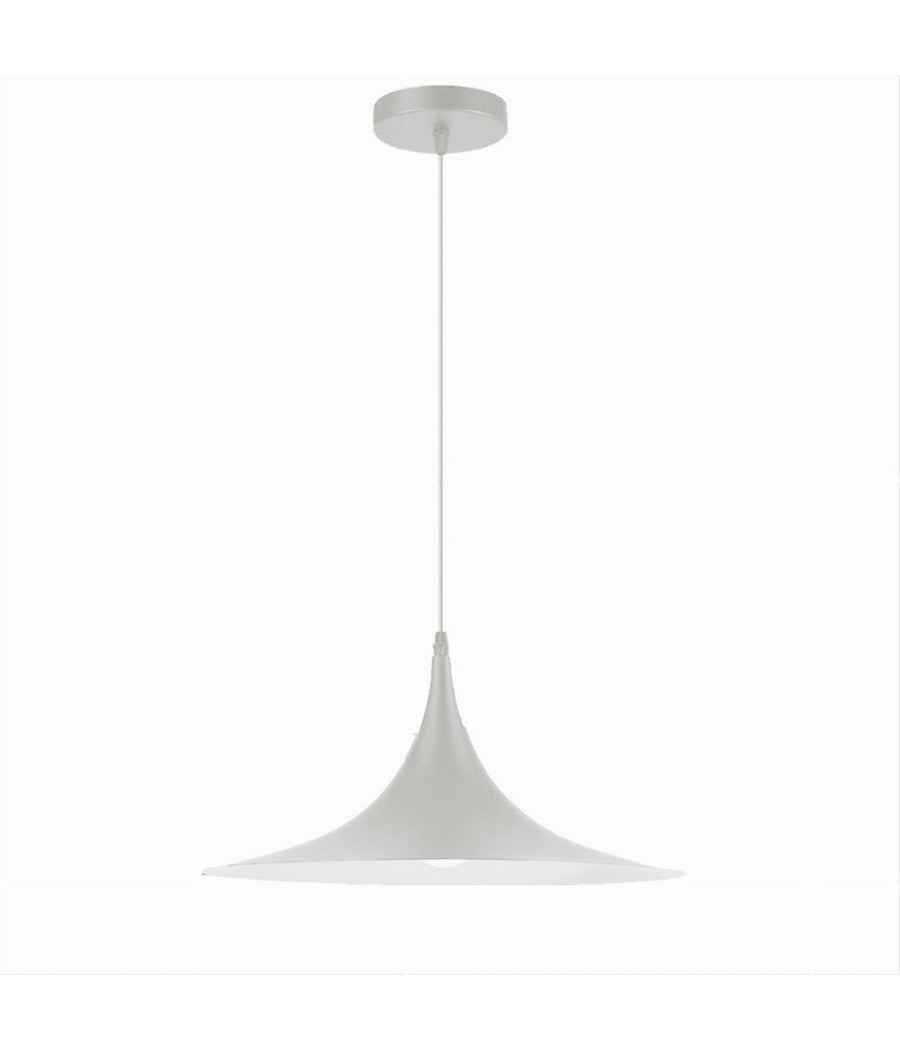 Lampadario A Sospensione Stile Contemporaneo In Metallo Decorativo Luce E27 B98         