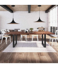 Lampadario A Sospensione Stile Contemporaneo In Metallo Decorativo Luce E27 B98  Nero       