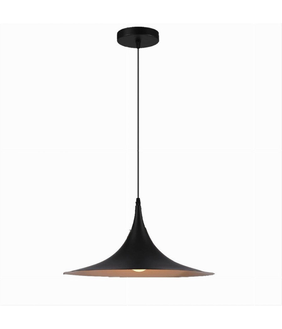Lampadario A Sospensione Stile Contemporaneo In Metallo Decorativo Luce E27 B98         