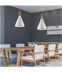 Lampadario A Sospensione Stile Industriale In Metallo Pendente A Cono E27 A94         