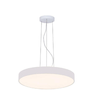 Lampadario Cerchio 40 Cm Led 43 W Lampada Up Down Sospensione 2 Temperature Luce         