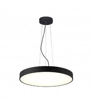 Lampadario Cerchio 40 Cm Led 43 W Lampada Up Down Sospensione 2 Temperature Luce         