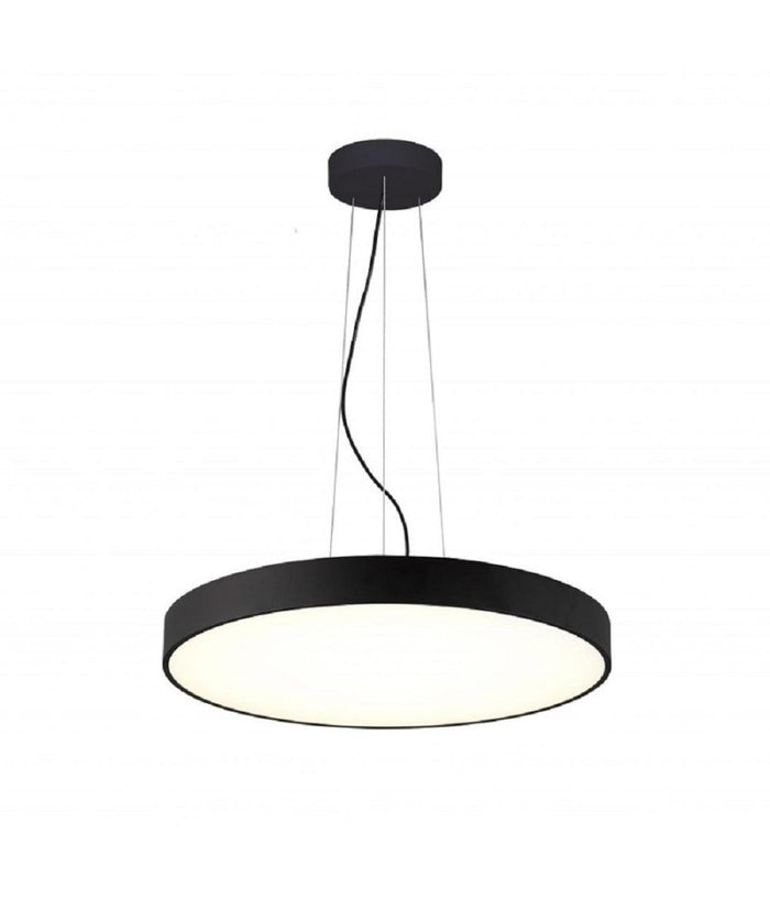 Lampadario Cerchio 40 Cm Led 43 W Lampada Up Down Sospensione 2 Temperature Luce         