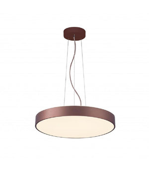 Lampadario Cerchio 80 Cm Led 95 W Lampada Up Down Sospensione 2 Temperature Luce         