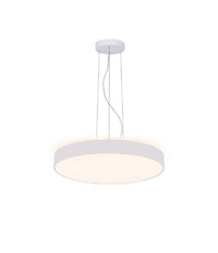 Lampadario Cerchio 80 Cm Led 95 W Lampada Up Down Sospensione 2 Temperature Luce         