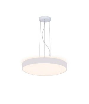Lampadario Cerchio 80 Cm Led 95 W Lampada Up Down Sospensione 2 Temperature Luce         