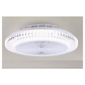 Trade Shop - Lampadario Con Ventilatore Da Soffitto Plafoniera Led Telecomando Luce 3000-6500k 42217         