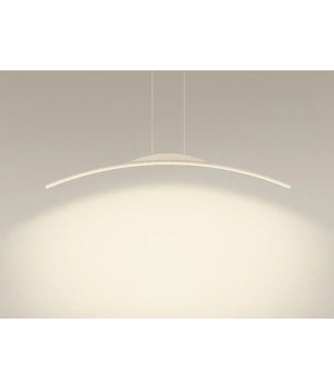 Lampadario Da Soffitto A Sospensione Led 16w Curvato Luce 3000k 6500k 4000k B68-b         