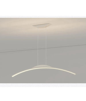 Lampadario Da Soffitto A Sospensione Led 16w Curvato Luce 3000k 6500k 4000k B68-b         