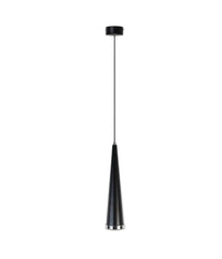 Lampadario Da Soffitto A Sospensione Plafoniera Conica Lampada Sospesa Gu10 B07  Nero       