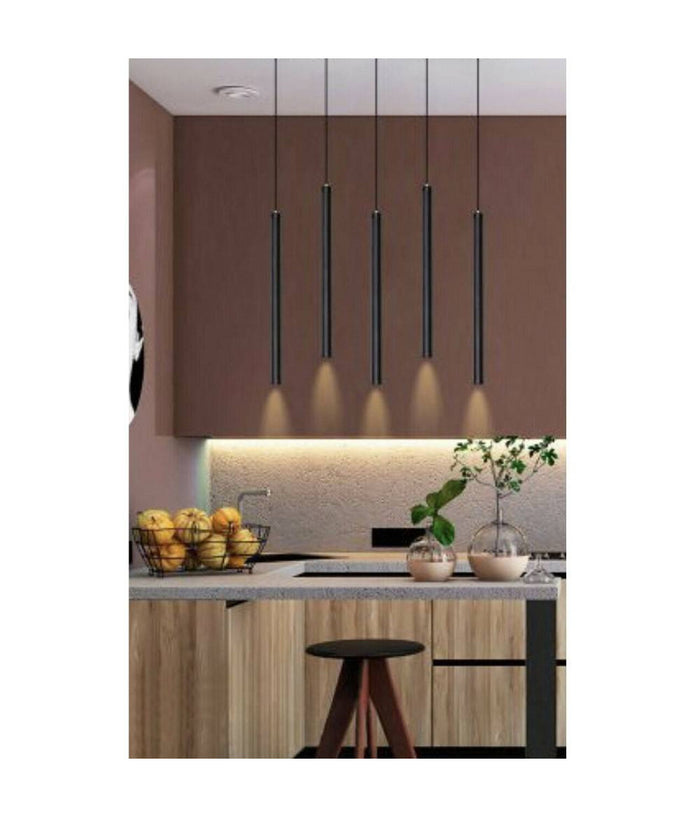 Lampadario Da Soffitto Led 3 Watt Punto Luce Fredda Calda Naturale Nero A11-n         