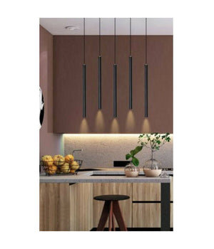 Lampadario Da Soffitto Led 3 Watt Punto Luce Fredda Calda Naturale Nero A11-n         