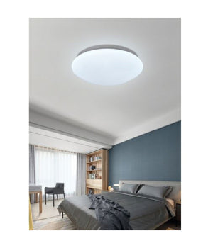 Lampadario Da Soffitto Plafoniera Led 24 Watt Cupola Diversi Toni Di Luce C0         
