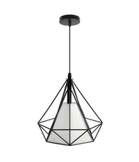 Lampadario Diamante Da Soffitto Sospeso Pendente Moderno Plafoniera E27 B20         