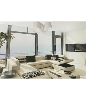 Lampadario In Gesso 5 Cilindri Verniciabile Soffitto Lampada Faretti Gu10 Gs-c07         