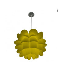 Lampadario Lampada A Sospensione Rotondo Moderno Effetto Origami Floreale         