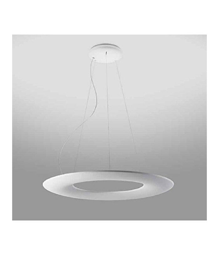 Lampadario Lampada Anello Luce Led Soffitto Sospensione Pendente Moderno Design         