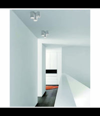 Lampadario Lampada Da Soffitto Portalampada Gu10 3 Cilindri In Gesso Gs-c07-3         