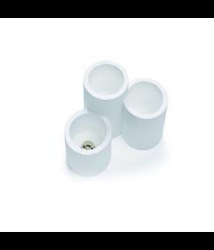 Lampadario Lampada Da Soffitto Portalampada Gu10 3 Cilindri In Gesso Gs-c07-3         