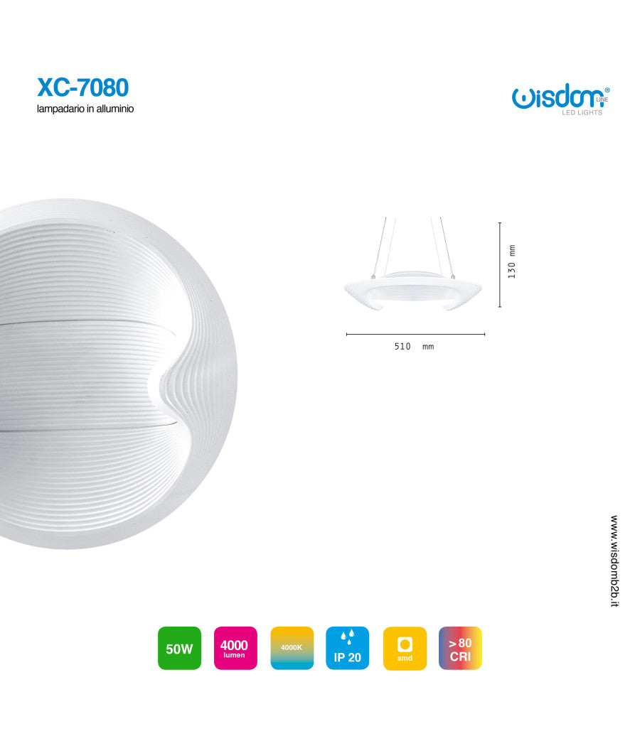 Lampadario Lampada Disco Anello Tondo Luce Led Soffitto Sospensione Pendente Moderno         