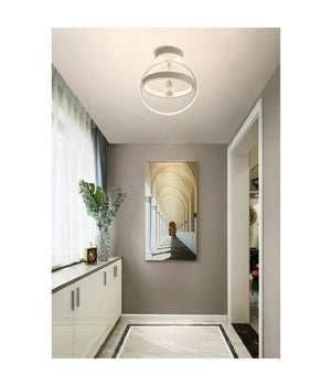 Lampadario Led 22w Cerchio Plafoniera Pendente Soffitto Luce 4000k 3000k 6500k Pn-02b         