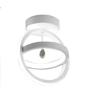 Lampadario Led 22w Cerchio Plafoniera Pendente Soffitto Luce 4000k 3000k 6500k Pn-02b         