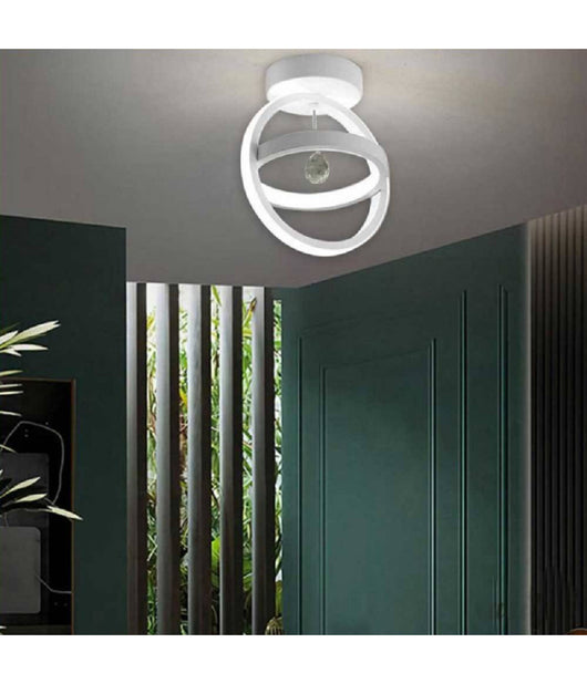 Lampadario Led 22w Cerchio Plafoniera Pendente Soffitto Luce 4000k 3000k 6500k Pn-02b         