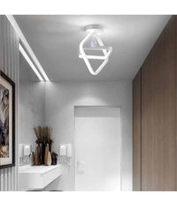 Lampadario Led 25w Rombo Plafoniera Pendente Soffitto Luce 4000k 3000k 6500k Pn-03b         