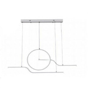 Lampadario Led 32watt Lampada Stile Contemporaneo Moderno Luce 6500k 4000k A44-b  -bianco Naturale      -