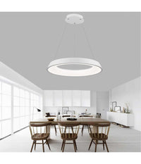 Lampadario Led 43w Tre Colorazioni Luce Lampada Da Soffitto Ultra Moderno A71-3c         