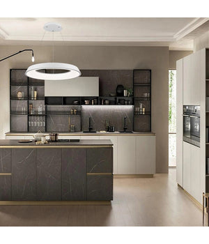 Lampadario Led 43w Tre Colorazioni Luce Lampada Da Soffitto Ultra Moderno A71-3c  Bianco       