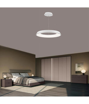 Lampadario Led 43w Tre Colorazioni Luce Lampada Da Soffitto Ultra Moderno A71-3c         
