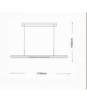 Lampadario Led 70w A Sospensione Lampada Dimmerabile 3 Colorazioni Di Luce B80-3c  Bianco       