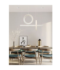 Lampadario Led 80w Sospensione Luce Fredda Naturale Calda Effetto Cristallo Lp-23b         