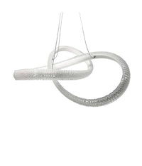 Lampadario Led A Effetto Cristallo Intrecciato 40w Luce 6500k 3000k 4000k Lp-25b         