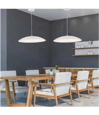 Lampadario Led A Sospensione 46w 3 Colorazione Luce Dimmerabile Telecomando B81-3c         