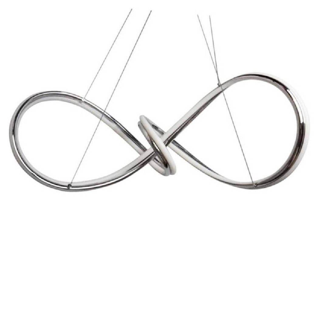 Lampadario Led Intrecciato A Fiocco A Sospensione 60w Cct 3 Colorazione Luce A59-a3c