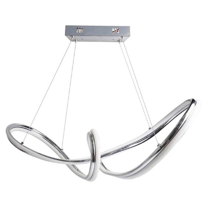 Lampadario Led Intrecciato A Fiocco A Sospensione 60w Cct 3 Colorazione Luce A59-a3c