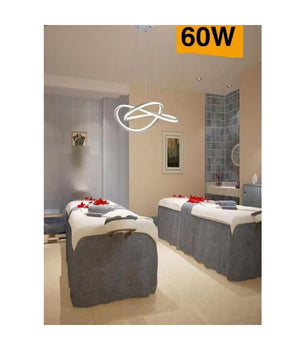 Lampadario Led Moderno Intrecciato Lampada Soffitto 60w Luce 3000k 6500k 4000k A50b         