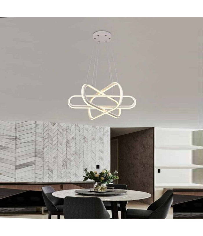 Lampadario Led Moderno Lampada A Sospensione 94w Bianca Luce 4000k 3000k 6500k A49         