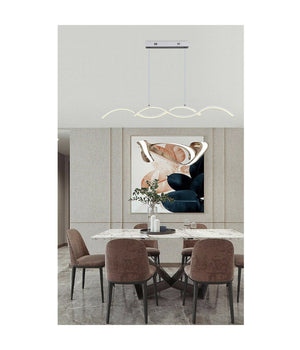 Lampadario Led Moderno Lampada Twist Sospensione 25w Luce 6500k 4000k 3000k A43b         