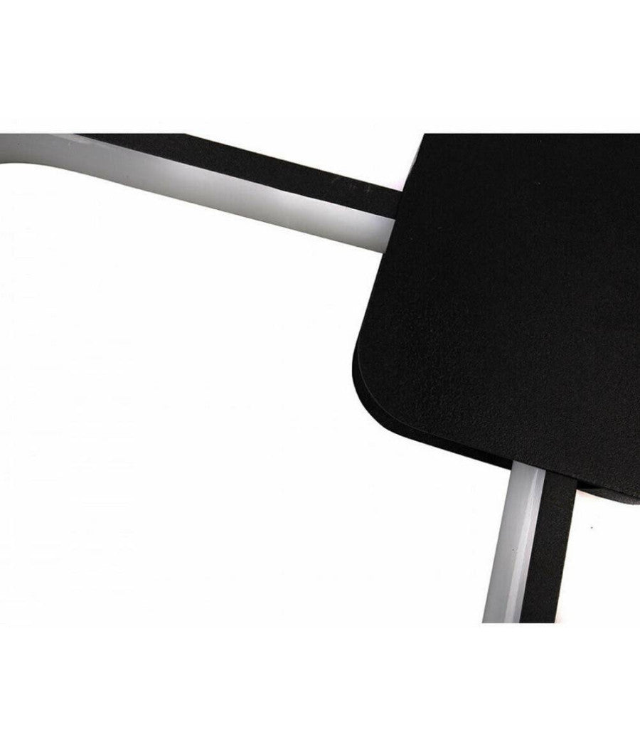 Lampadario Led Sospensione 12 W Metallo Nero Moderno Luce 3000k 4000k 6500k Lp-02         