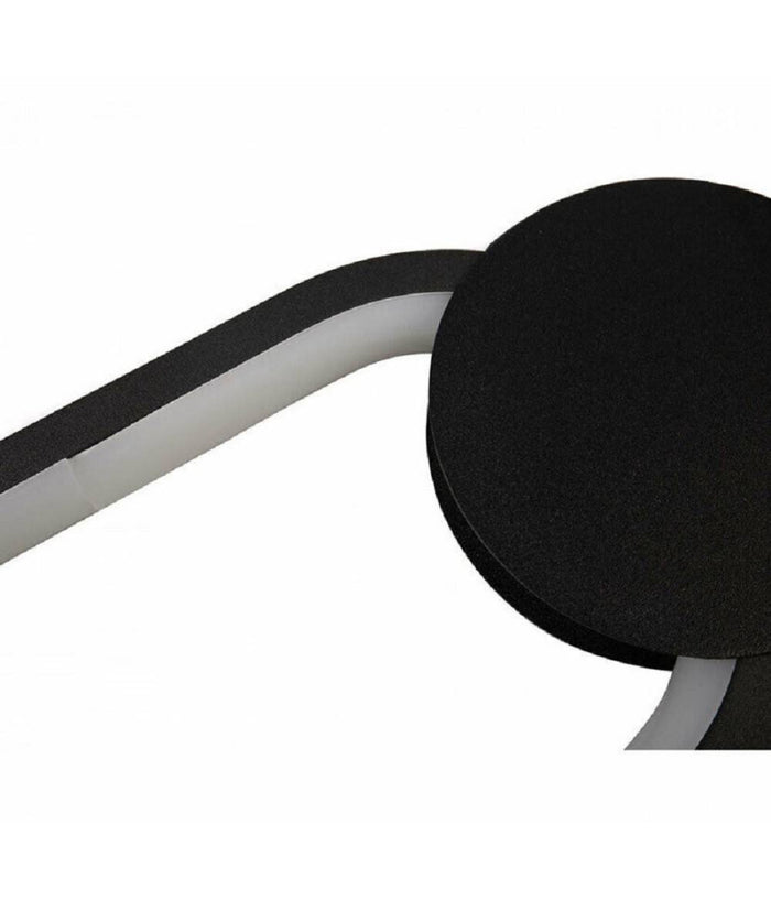 Lampadario Led Sospensione Moderno Metallo Nero 14w Luce 3000k 4000k 6500k Lp-03         