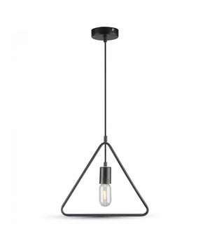 Lampadario Metallo Geometrico Forma Di Triangolo Pendente A Sospensione Vt-3838         