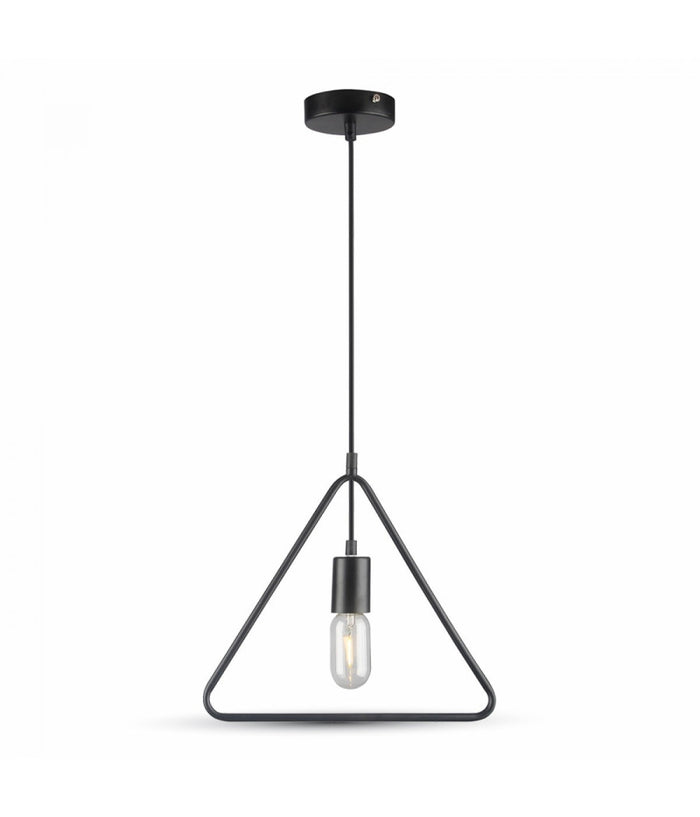 Lampadario Metallo Geometrico Forma Di Triangolo Pendente A Sospensione Vt-3838         