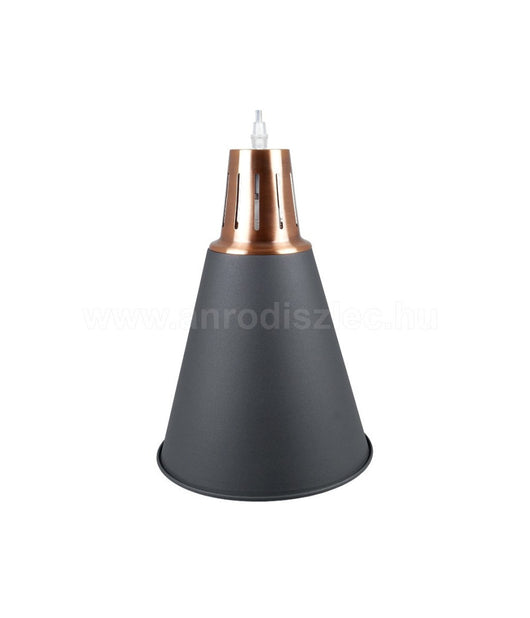 Lampadario Pendente Lampada A Sospensione Colore Nero Sabbia Alluminio Vt-7520         