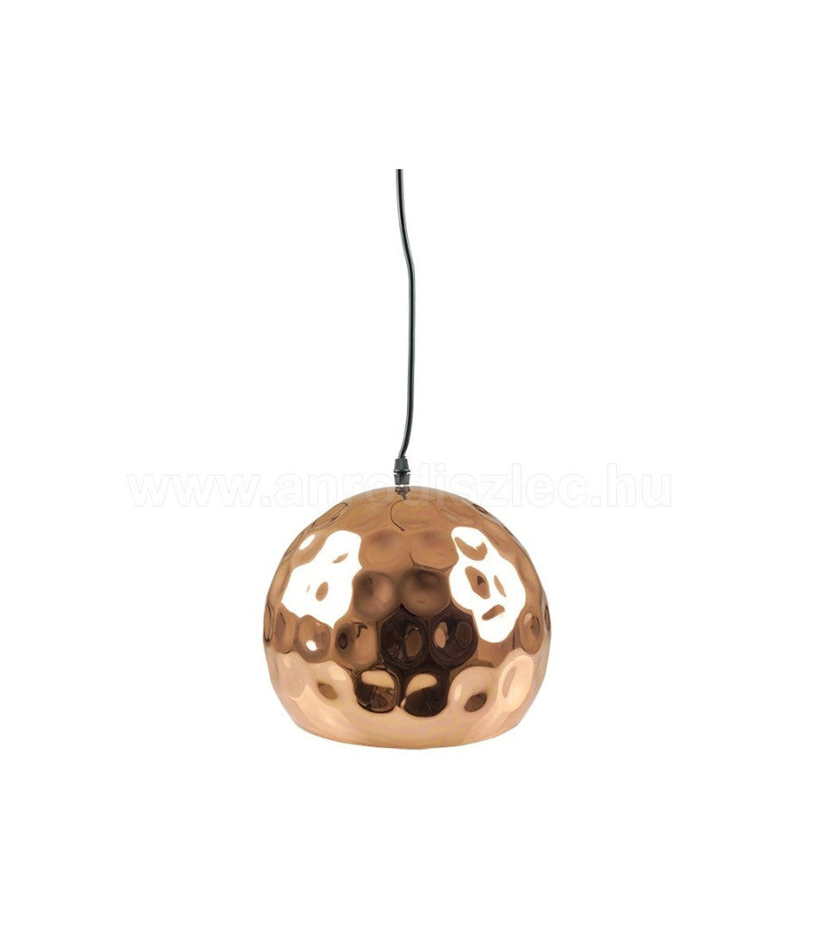 Lampadario Pendente Lampada A Sospensione In Metallo Cono Oro Rosa Rame Vt-8250         