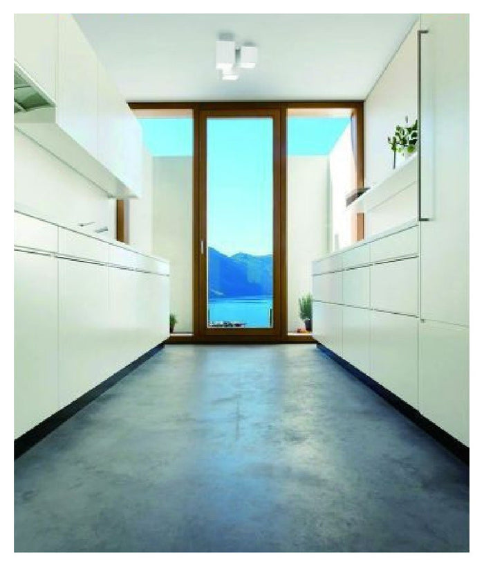 Lampadario Plafoniera Lampada A Soffitto 3 Cubi Gesso Portalampada Gu10 Gs-c06-3         