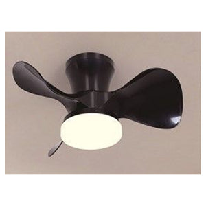 Trade Shop - Lampadario Plafoniera Ventilatore Da Soffitto Led Ip20 Luce 3000-6500k Nero 42293         