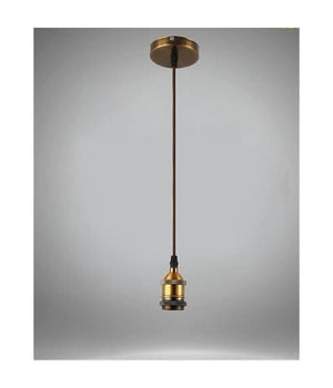 Lampadario Portalampada A Sospensione Per Lampadine E27 Pendente 2 Metri E27-2m         